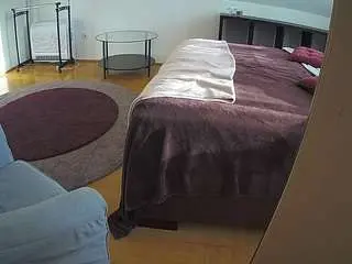 Camsoda Sex Chat of voyeurcam-julmodels-whitebed-6