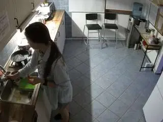 Camsoda Sex Chat of voyeurcam-julmodels-kitchen-2