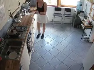 Camsoda Free Porn Cam of voyeurcam-julmodels-kitchen-2