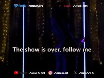 Chaturbate Live Sex of alicia_art_