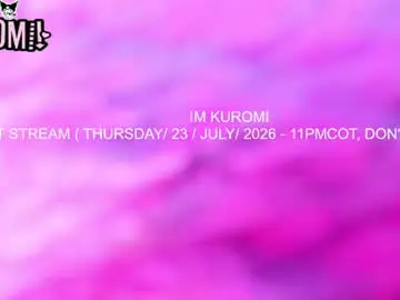 Chaturbate Free Live Porn of kuromi_bush