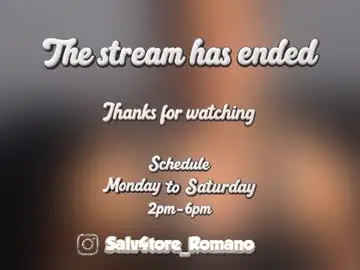 Chaturbate Live Sex of salvatore_romanoo