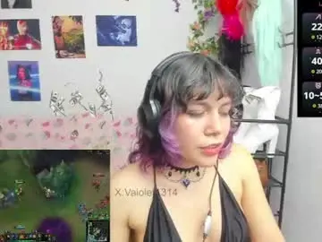 Chaturbate Sex Chat of vaioletuwu
