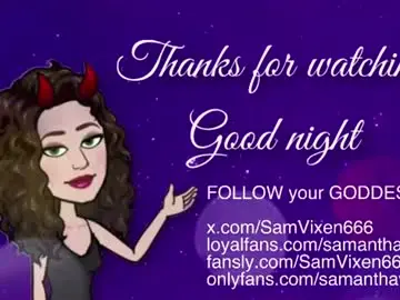Chaturbate Nude Webcam of samanthavixen