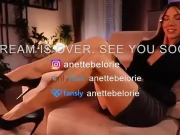 Chaturbate Sex Chat of anette_belorie