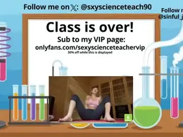 Chaturbate Live Porn of sexyscienceteacher90