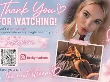 Chaturbate Adult Video Chat of beckymadsons