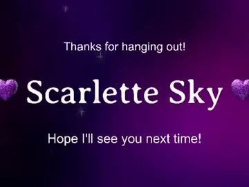 Chaturbate Live Sex Cam of scarlettesky_xo