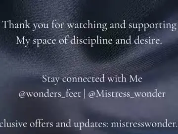 Chaturbate Sex Cam of wonders_feet