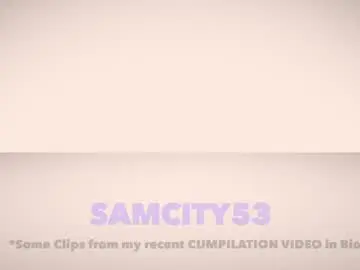 Chaturbate Best Webcam of samcity53
