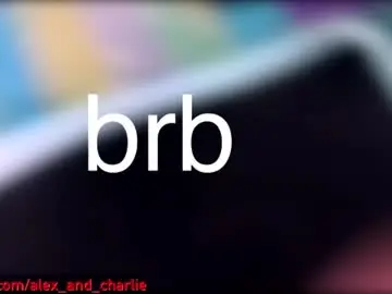 Chaturbate Best live sex cam show of alex_and_charlie