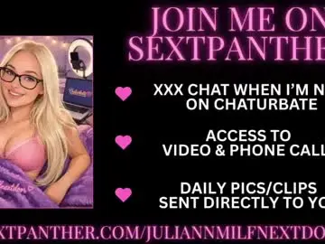 Chaturbate Private Sex Chat of juliannmilfnextdoor