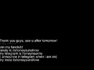Chaturbate Free Porn Cam of honey_sunshine