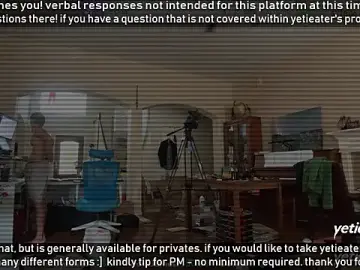 Stripchat Best Webcam of yetieater